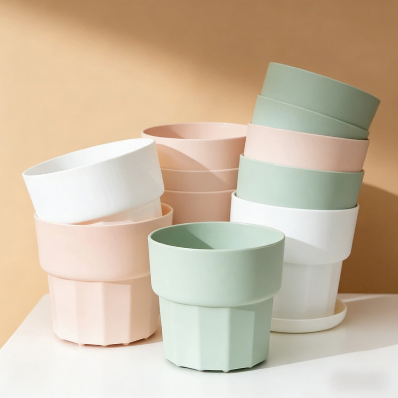 두꺼운 깨지지 않는 플라스틱 레진 화분 북유럽 스타일  - Aloe Vera Pot 리뷰 및 가격