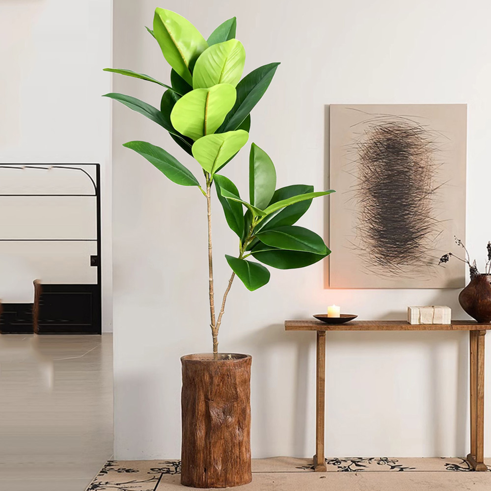 74-140cm 대형 인공 피커스 나무 열대 무화과 나 - Ficus Lyrata Tree 리뷰 및 가격