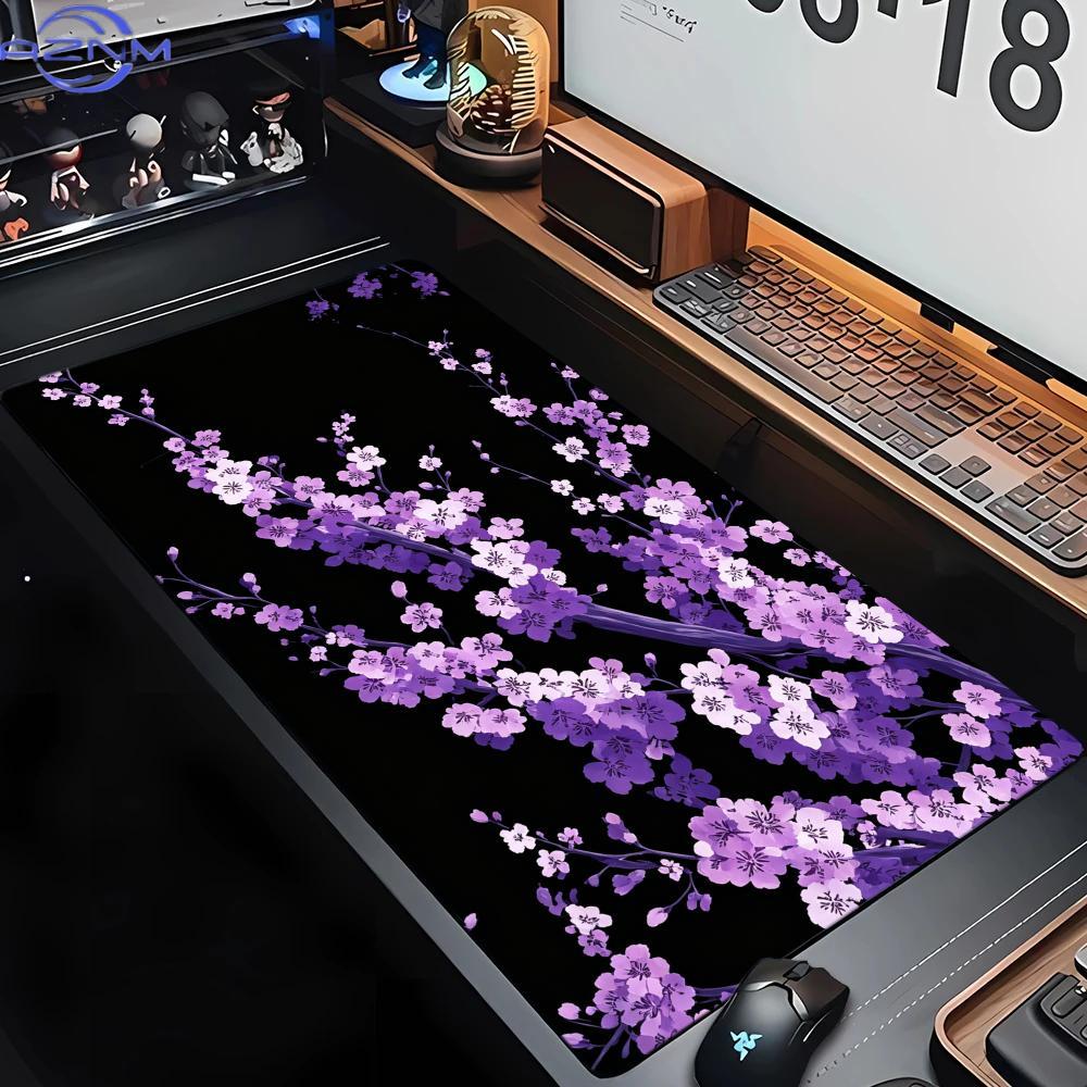 보라색 벚꽃 마우스 패드 대형 컴퓨터 사무실 게임 테이 - Tradescantia Purple 리뷰 및 가격
